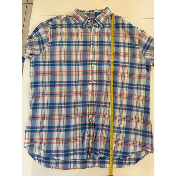 Southern Tide Men's Classic Fit 100% Cotton Plaid Button Up Sz XL Shirt - Picture 5 of 5